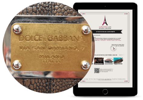 dolce gabbana authenticity guide|dolce and gabbana labels.